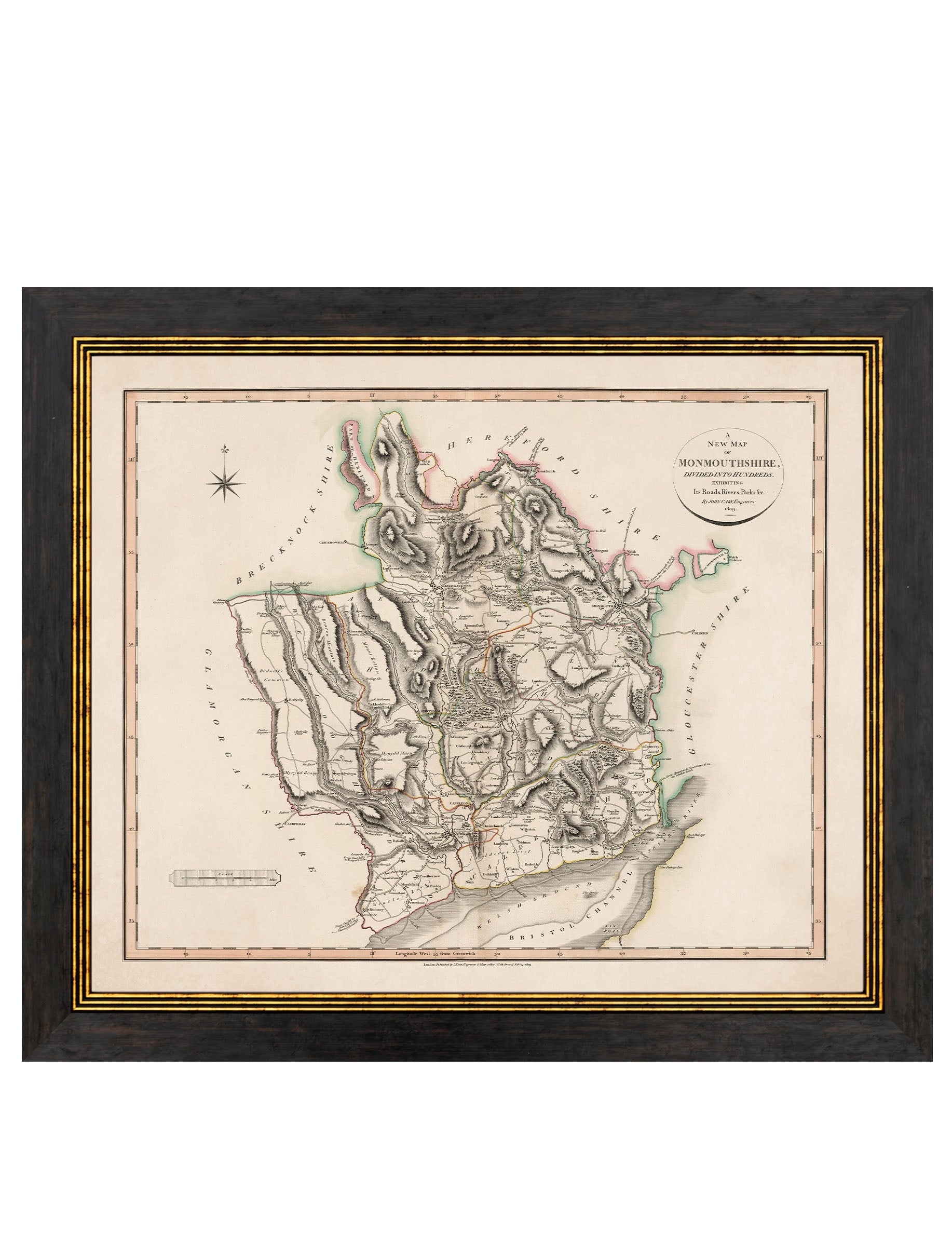 c.1806 County Maps of England styled view – Leya Buster Interiors