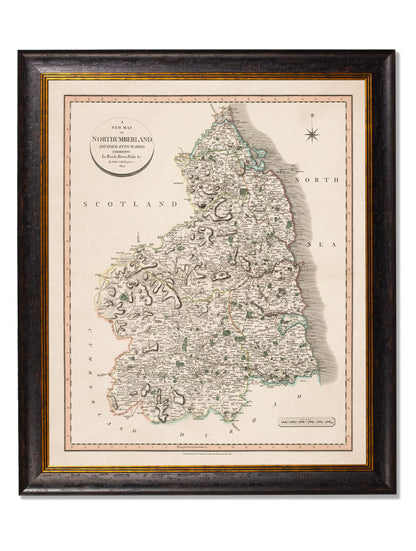 c.1806 County Maps of England styled view – Leya Buster Interiors