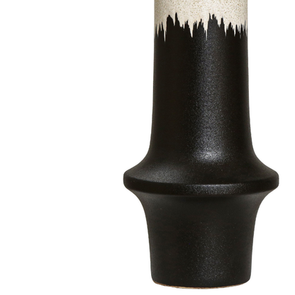 Sable Ridge Ceramic Vase styled view – Leya Buster Interiors