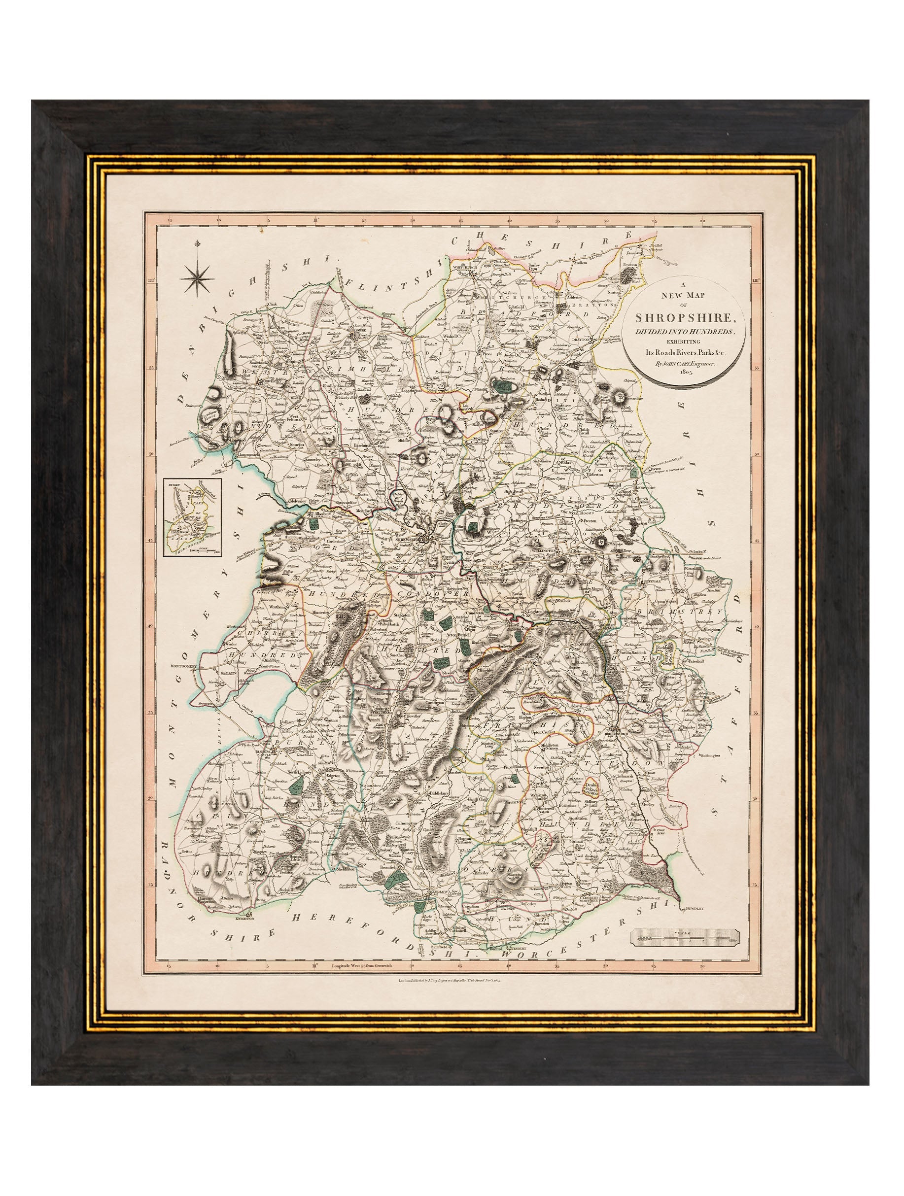 c.1806 County Maps of England styled view – Leya Buster Interiors