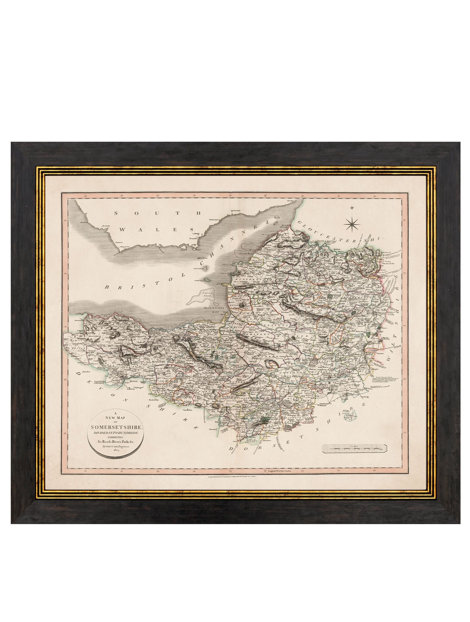 c.1806 County Maps of England styled view – Leya Buster Interiors