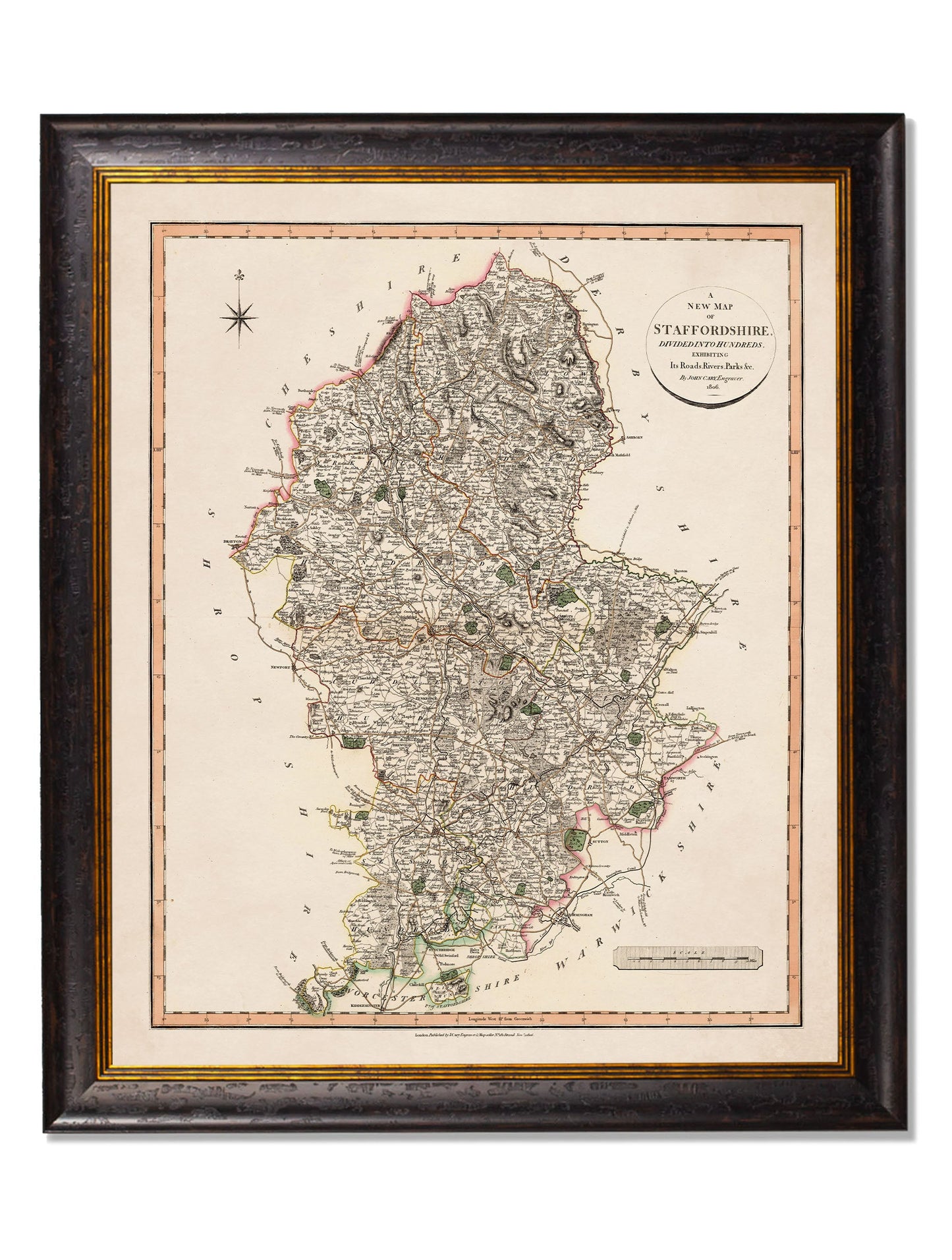 c.1806 County Maps of England styled view – Leya Buster Interiors