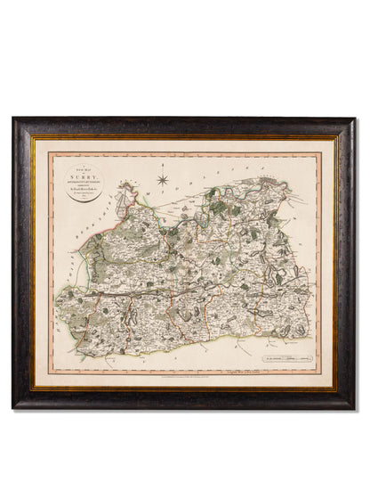 c.1806 County Maps of England styled view – Leya Buster Interiors