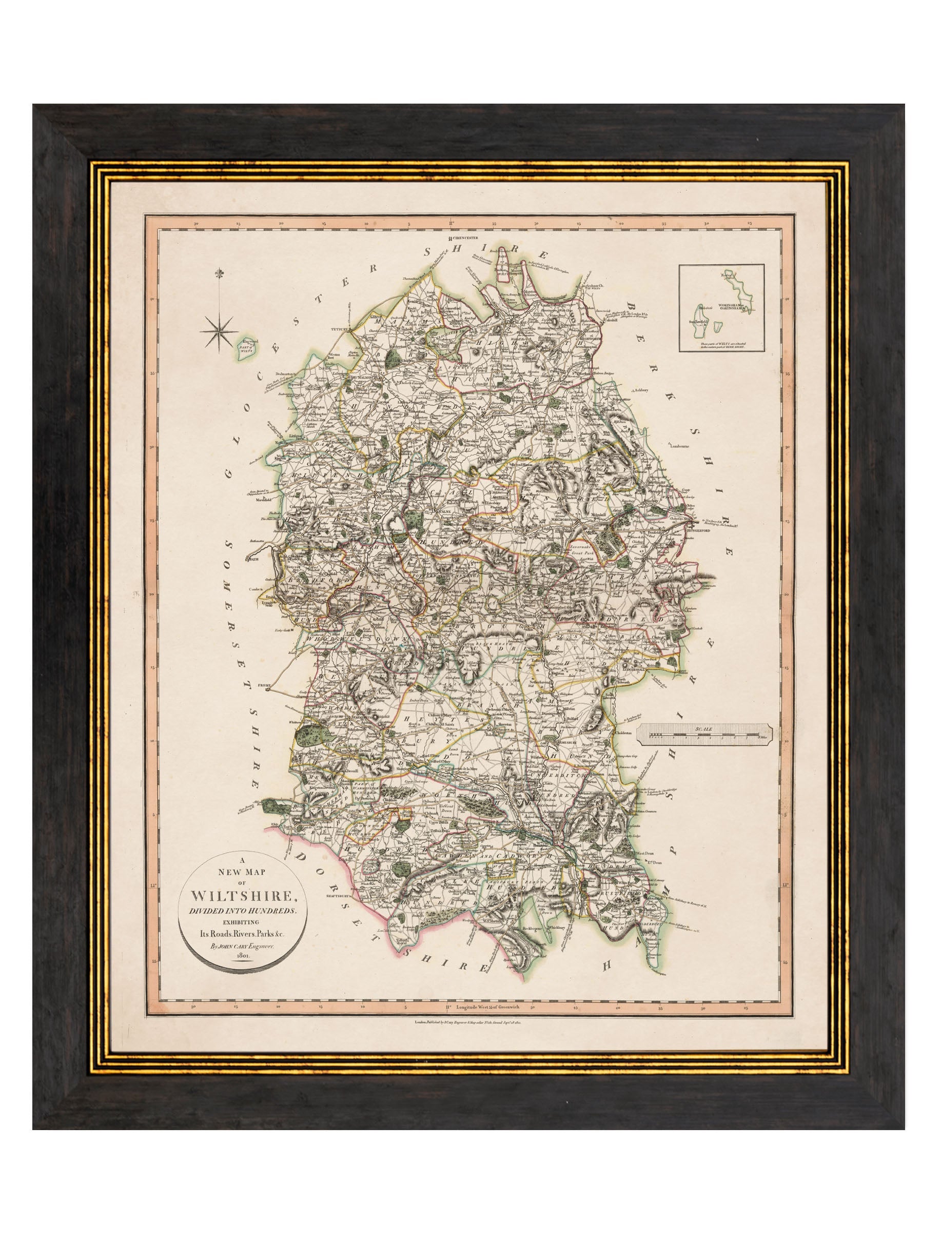 c.1806 County Maps of England styled view – Leya Buster Interiors